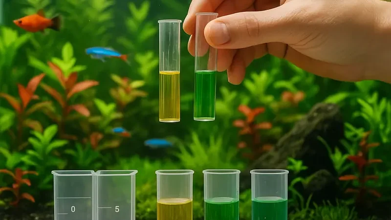 Alla scoperta dei test dell’acqua: semplici controlli per un acquario sempre in forma