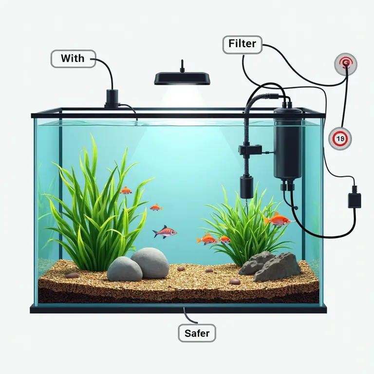 consigli acquario elettricità