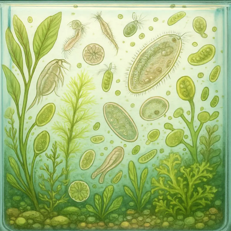 micro-organismi acquario