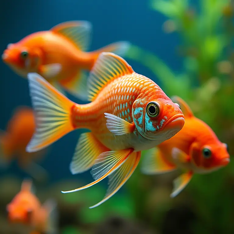 salute pesci acquario