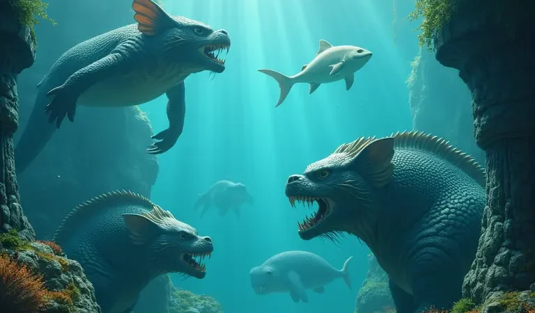 L’Acquario e la Mitologia: Creature Leggendarie e Ispirazioni dal Mondo Antico