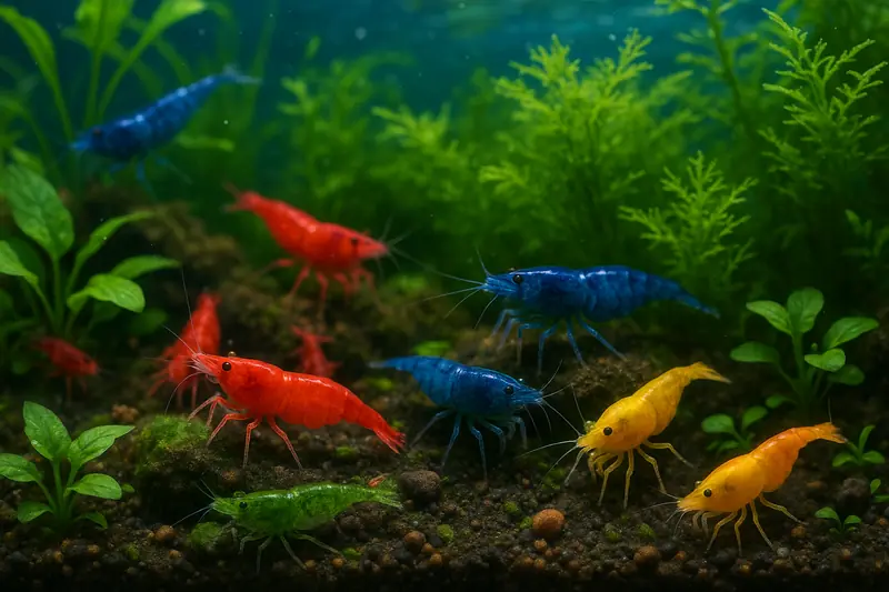 gamberetti d'acquario