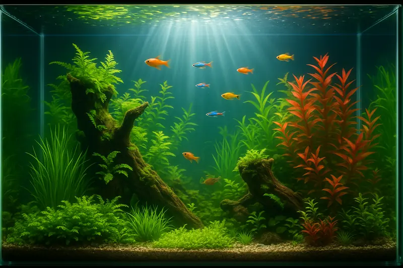 illuminazione acquario