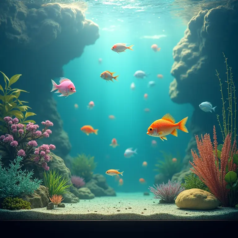 riduzione stress acquario