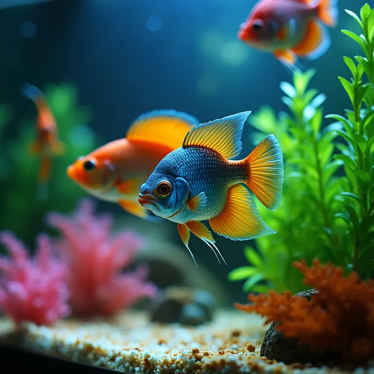 acquario illuminazione