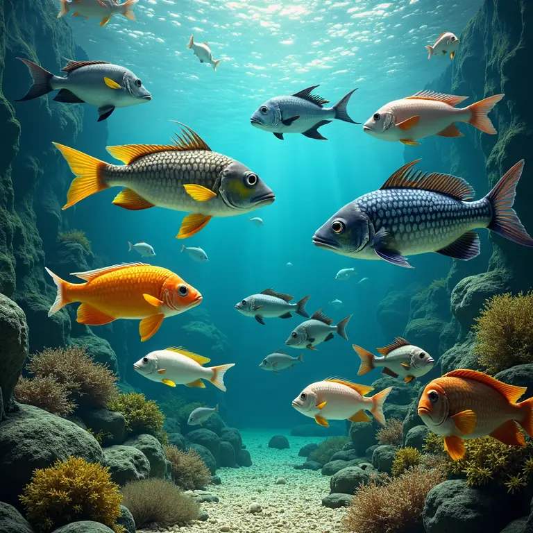 acquario etologia pesci