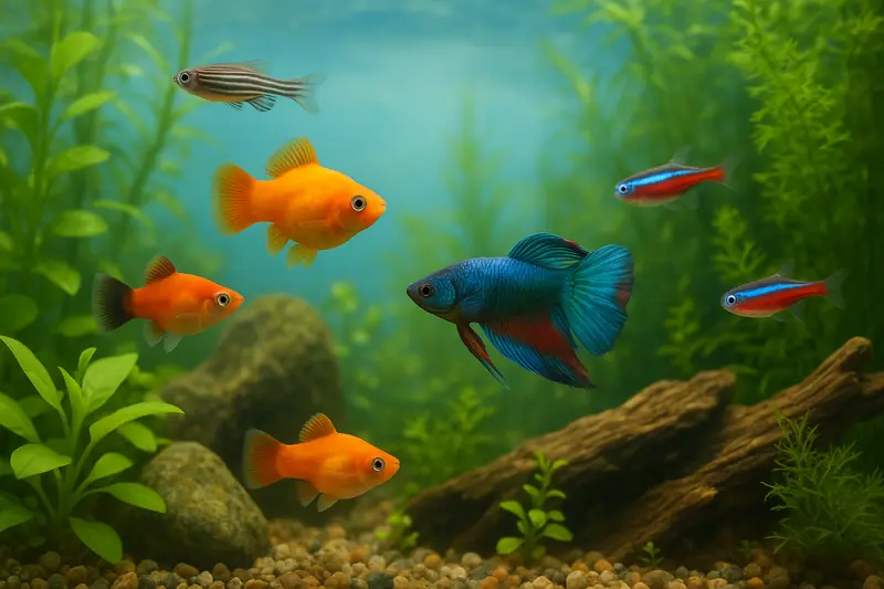 pesci d'acquario