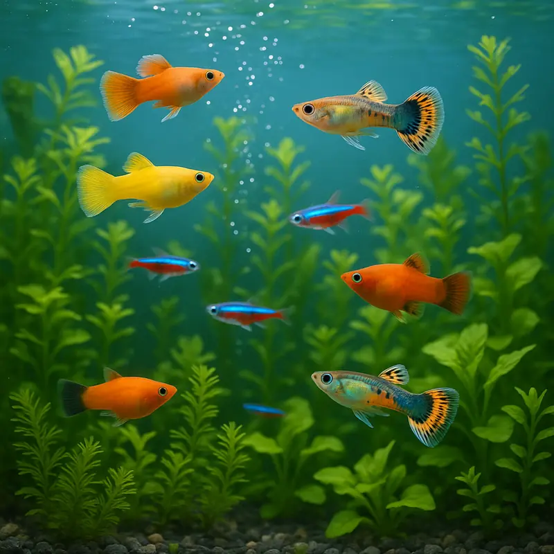 pesci d'acquario