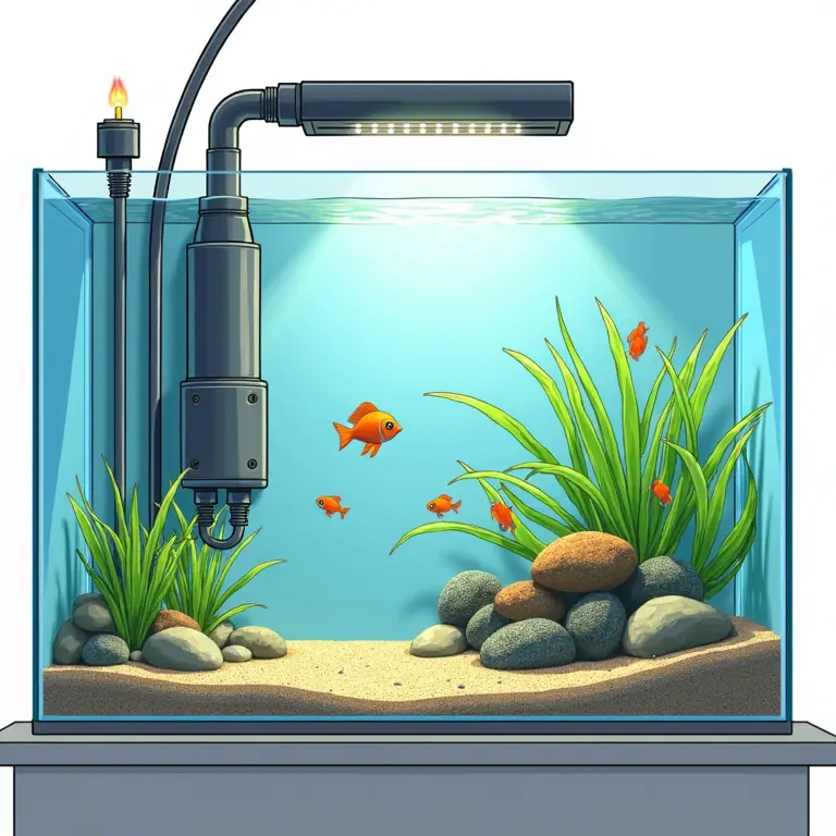 consigli acquario elettricità