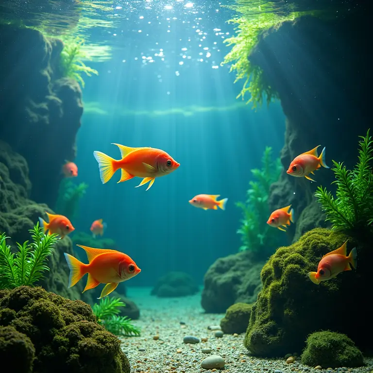 acquario benessere pesci