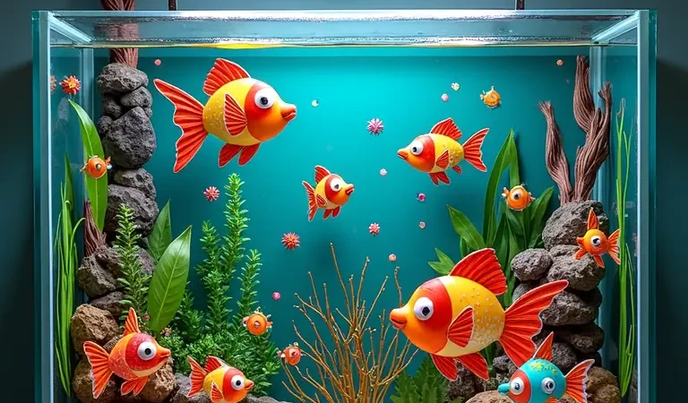 L’Acquario e la Riciclo-Creatività: Trasformare Materiali di Scarto in Decorazioni Uniche