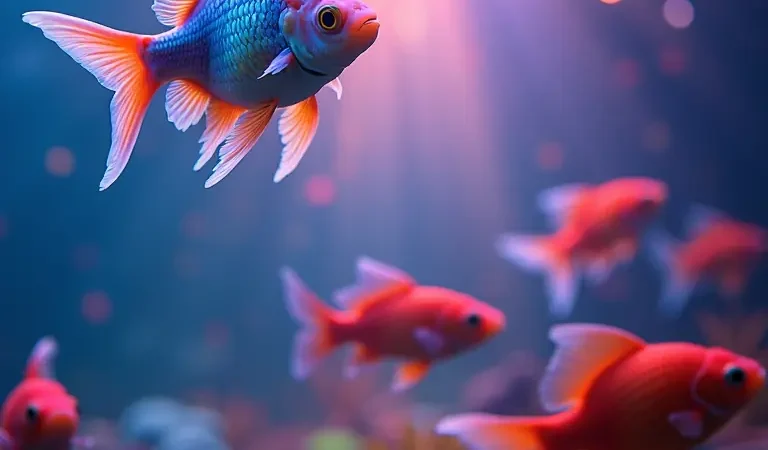 L’Acquario e la Cromoterapia: I Colori per un Benessere a Tutto Tondo