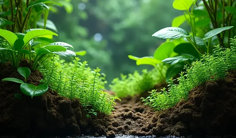 Radici e Riflessi: Come le Piante Modellano l’Acquario Perfetto