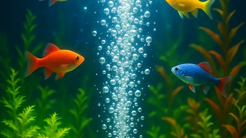 La magia delle bolle: scopri come l’ossigenazione migliora la vita in acquario