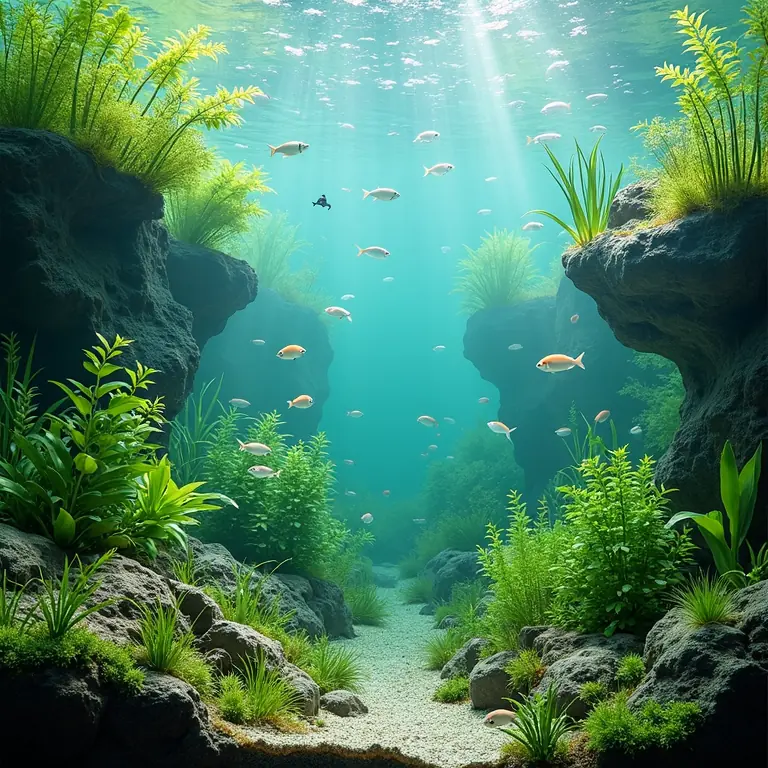 acquario fitogeografia
