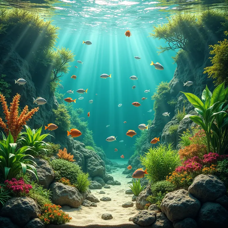 acquario fitogeografia